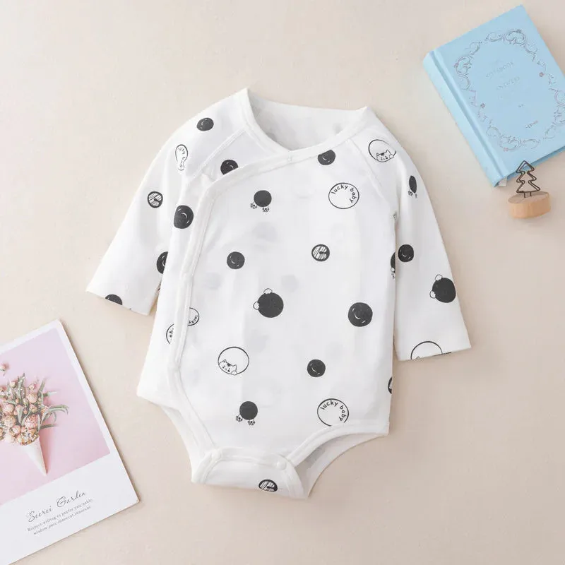 100% Cotton Newborn Rompers (0-24 Months)