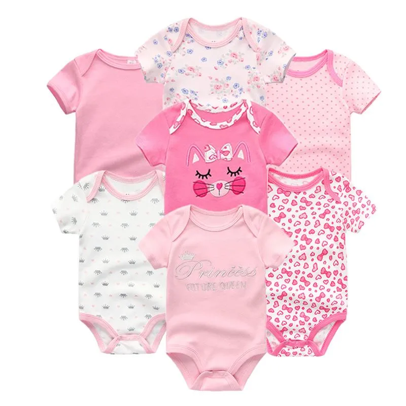 2020 Fashional Top Quality 7PCS/LOT Baby Romper