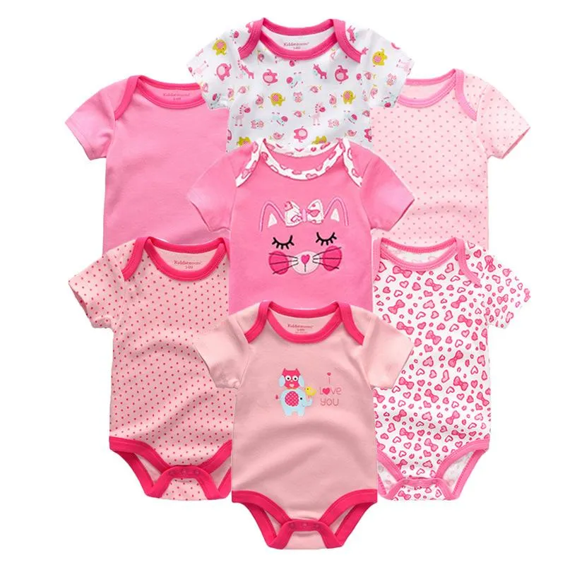 2020 Fashional Top Quality 7PCS/LOT Baby Romper
