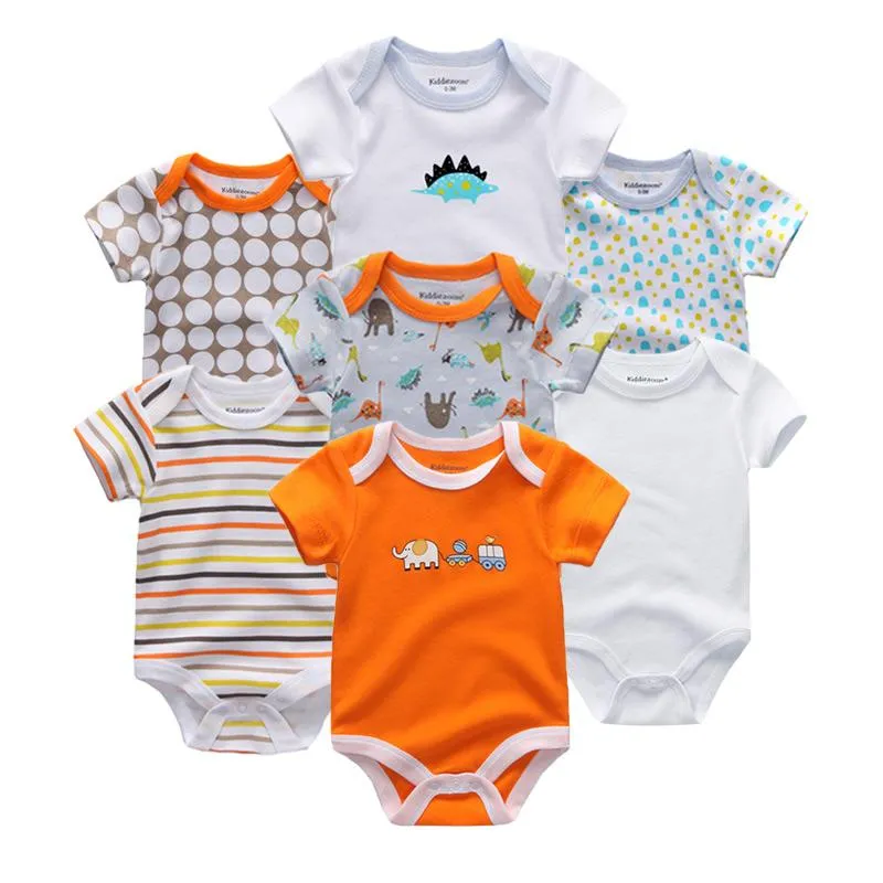2020 Fashional Top Quality 7PCS/LOT Baby Romper