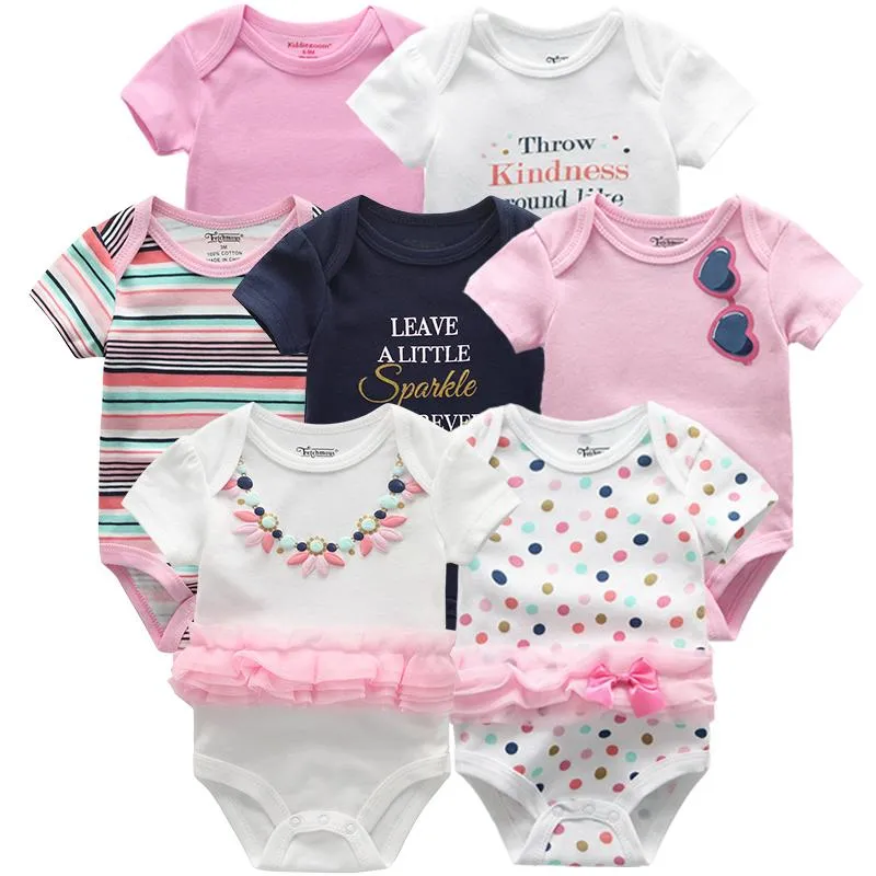 2020 Fashional Top Quality 7PCS/LOT Baby Romper