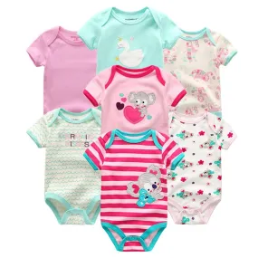 2020 Fashional Top Quality 7PCS/LOT Baby Romper