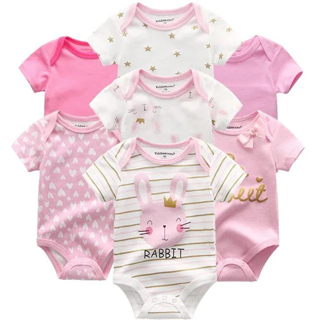 2020 Fashional Top Quality 7PCS/LOT Baby Romper