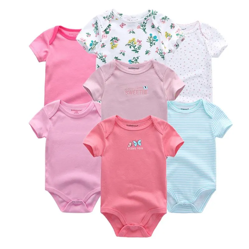 2020 Fashional Top Quality 7PCS/LOT Baby Romper