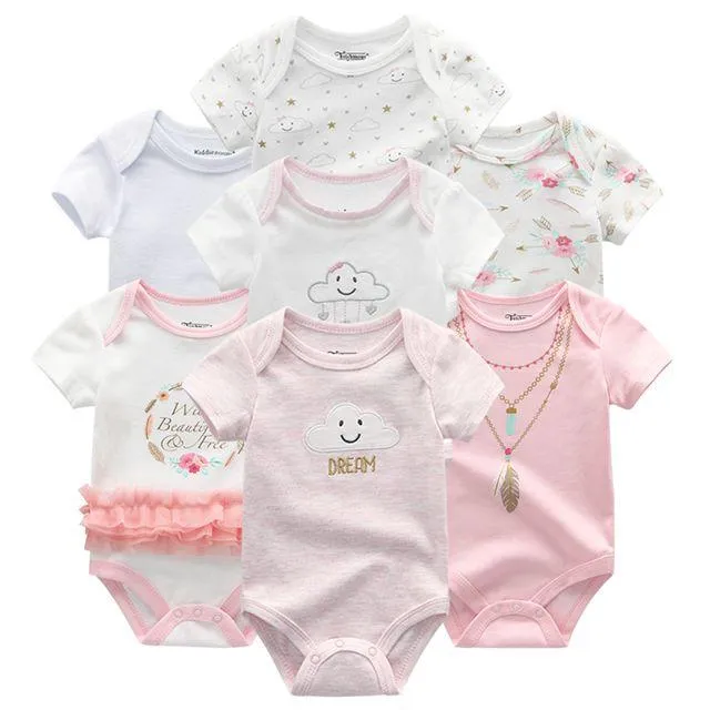 2020 Fashional Top Quality 7PCS/LOT Baby Romper
