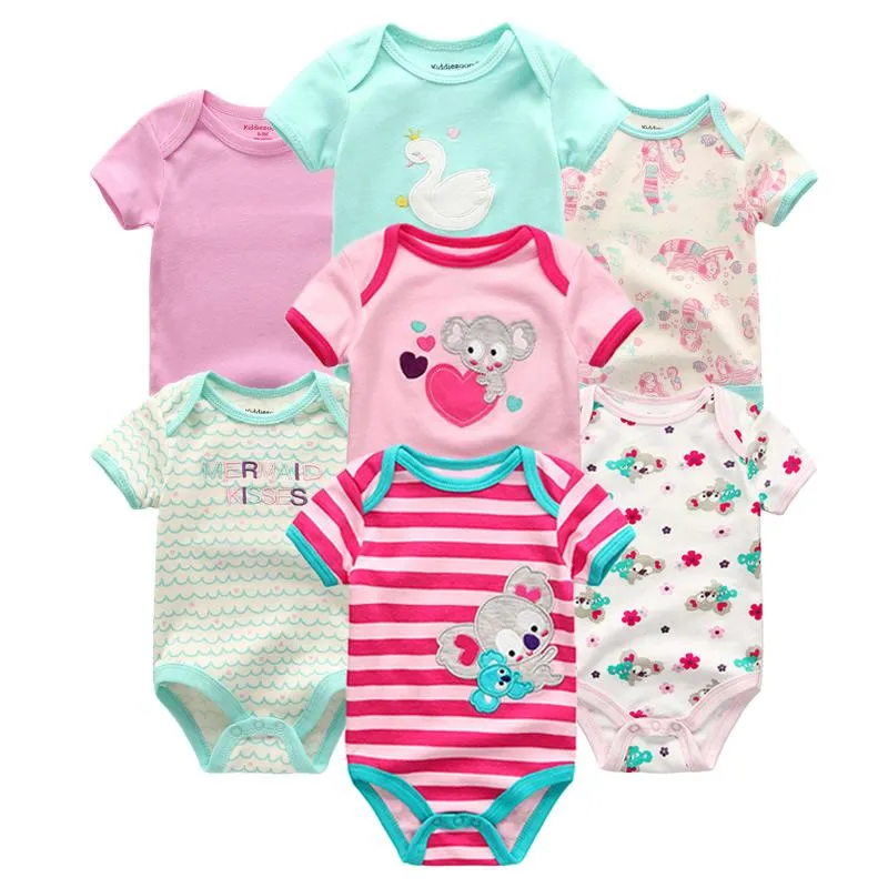 2020 Fashional Top Quality 7PCS/LOT Baby Romper