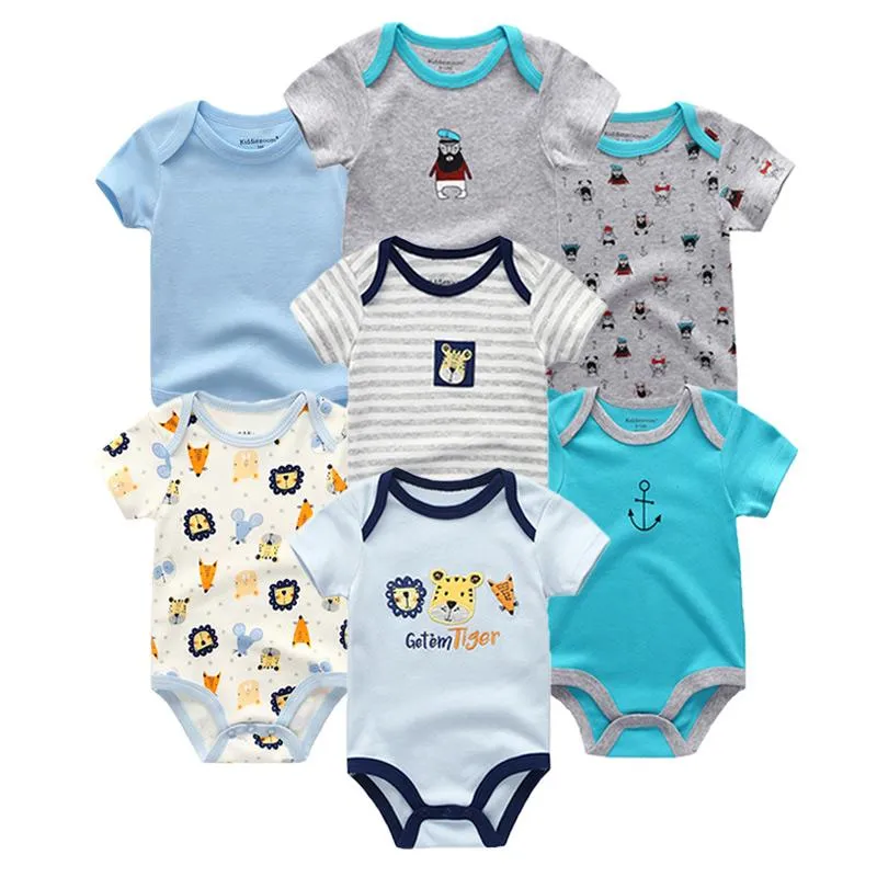 2020 Fashional Top Quality 7PCS/LOT Baby Romper