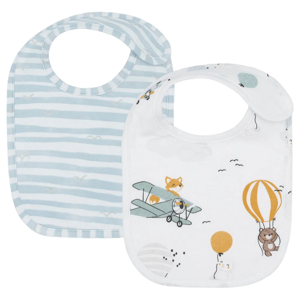 2pk Baby Bibs Set