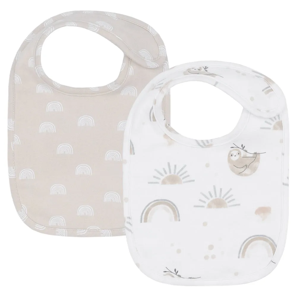 2pk Baby Bibs Set