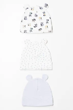 3 Pack Hats Multi