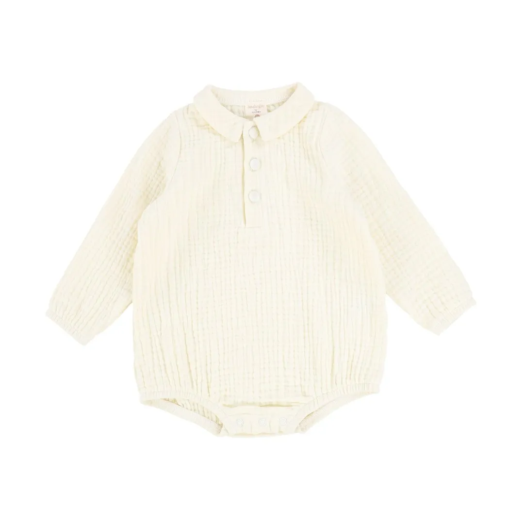 Analogie Muslin Boy Romper