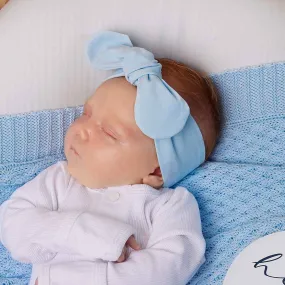 Baby Blue Organic Topknot