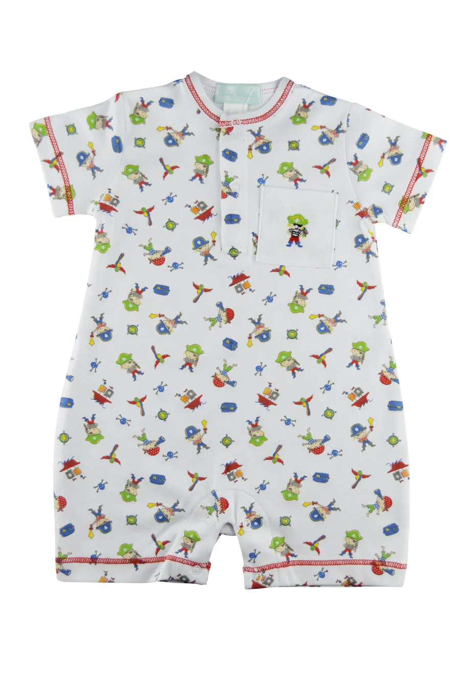 Baby Boy's Pirate Print Romper