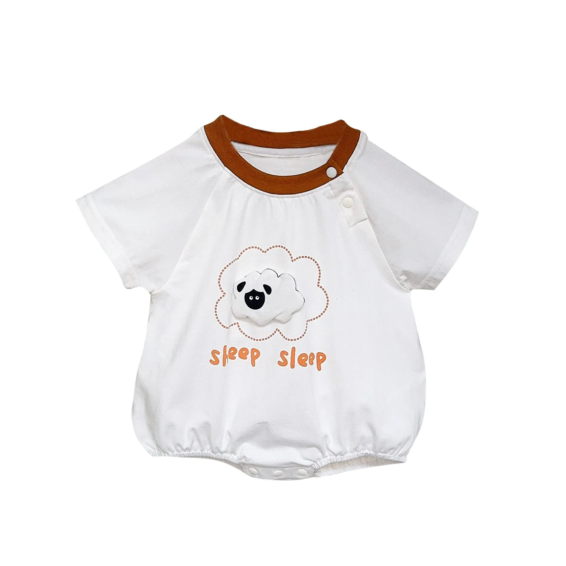 Baby Girls Boys Letters Cartoon Rompers Wholesale 240522266