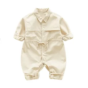 Baby Girls Boys Solid Color Rompers Wholesale 220505162