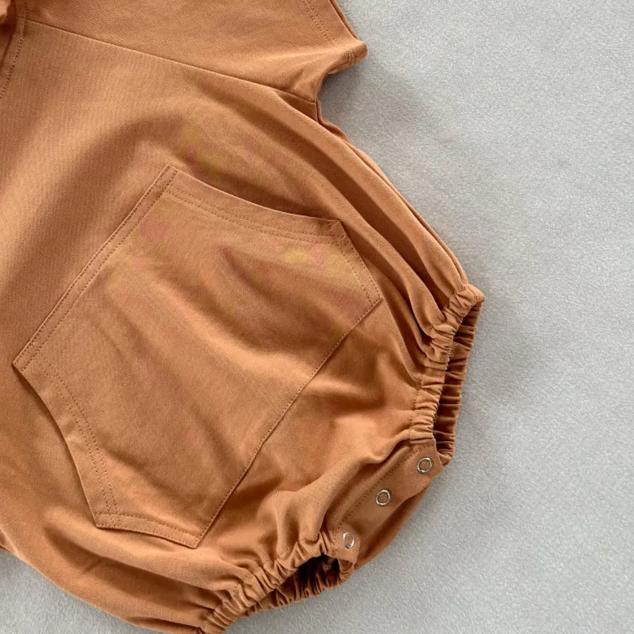 Baby Girls Boys Solid Color Rompers Wholesale 240522272