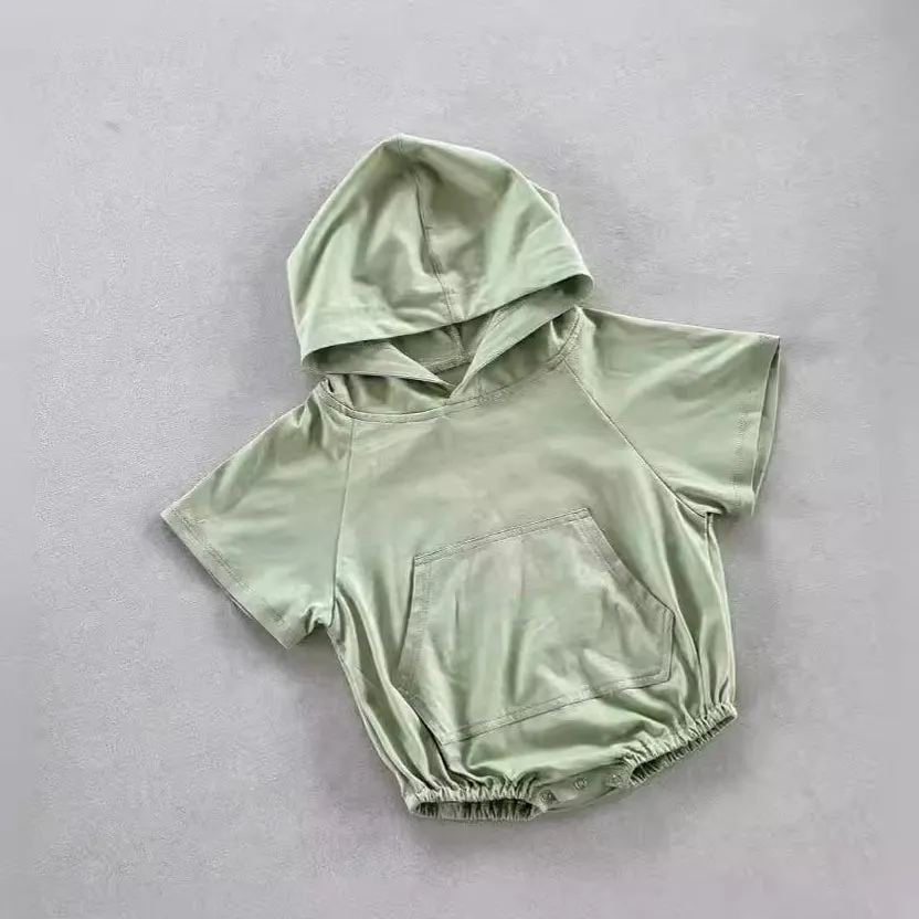 Baby Girls Boys Solid Color Rompers Wholesale 240522272