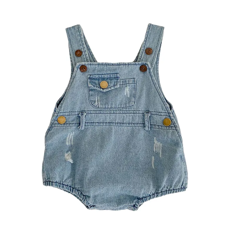 Baby Girls Striped T-Shirts And Ripped Rompers Wholesale 230228517