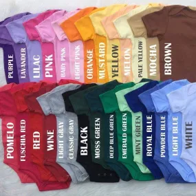 Baby Plain Onesies