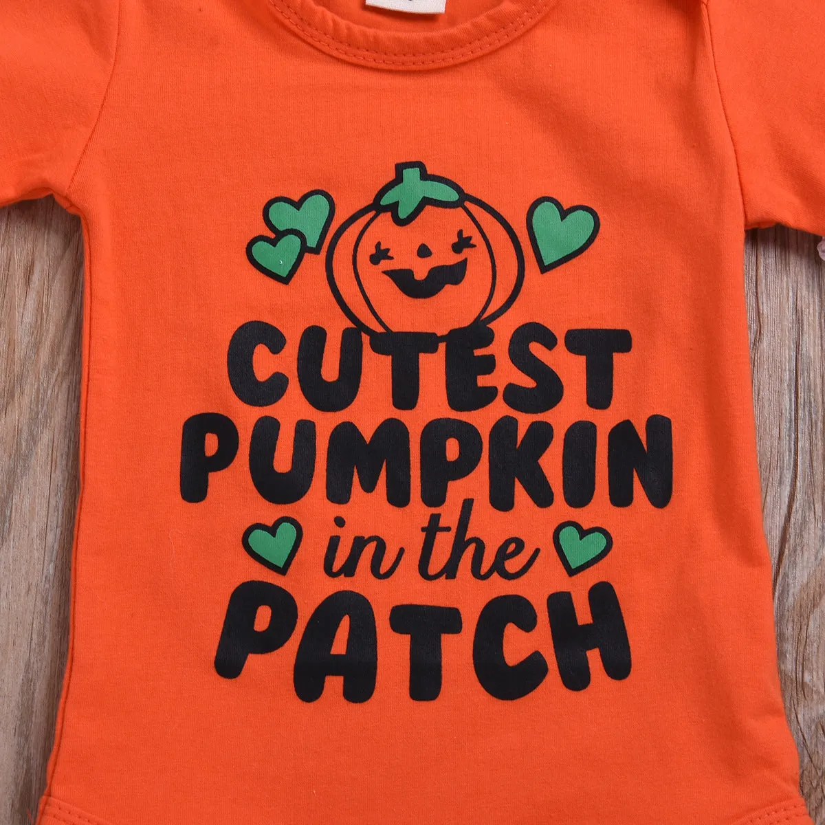 Baby Short Sleeve Halloween Romper
