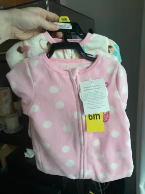 Ballerina Sleepers - 6 Months, Kids 6 Month (3-6M)