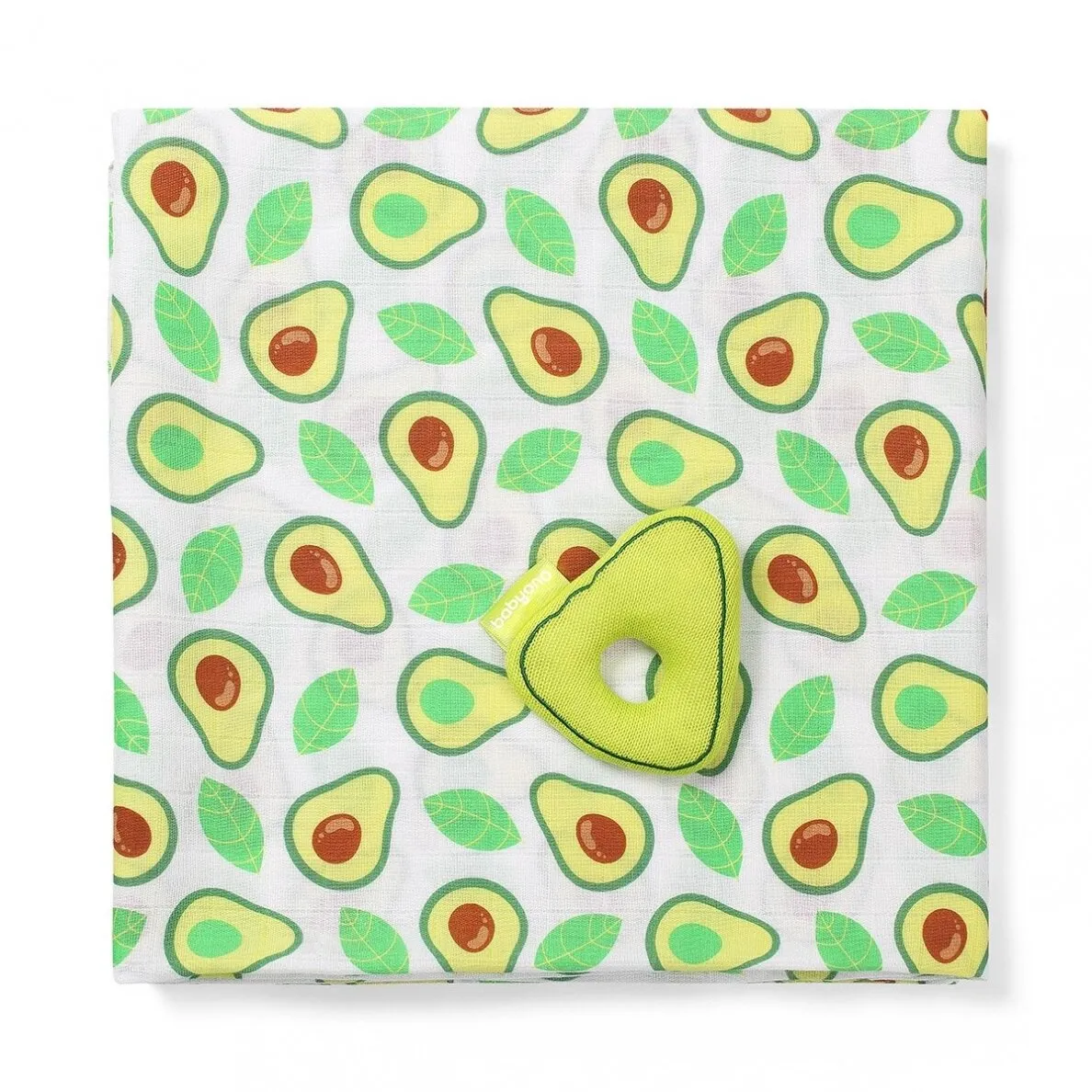 Bamboo Muslin Swaddle Avovado 120x120cm