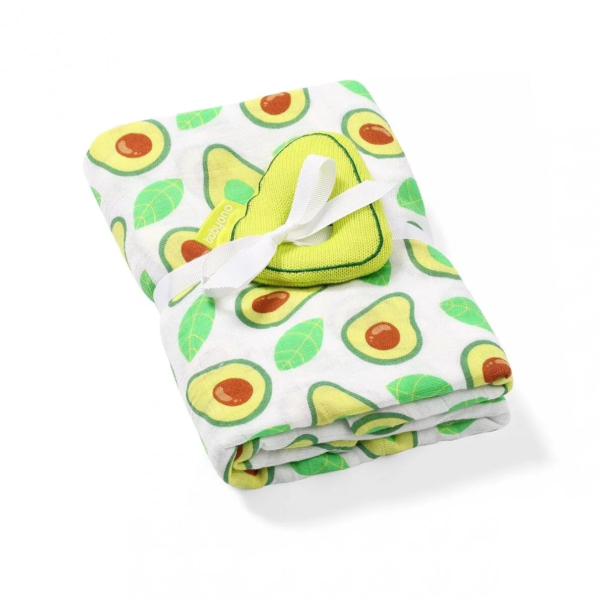 Bamboo Muslin Swaddle Avovado 120x120cm