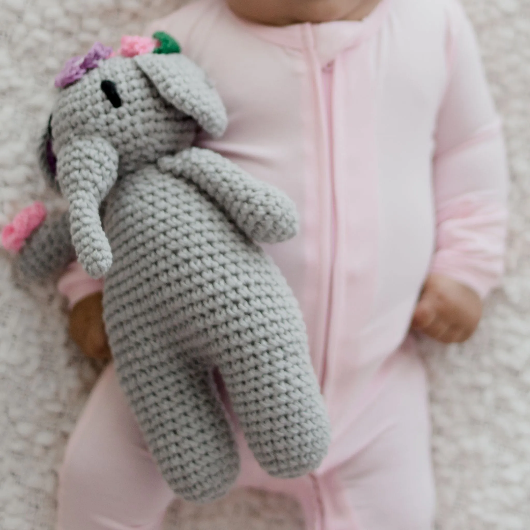 Bamboo Zip Growsuit Romper - Twilight Pink