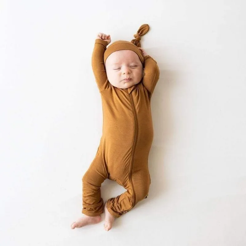 Bamboo Zipper Romper