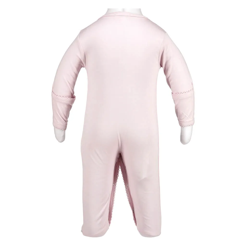 Basic Footie Solid Pink