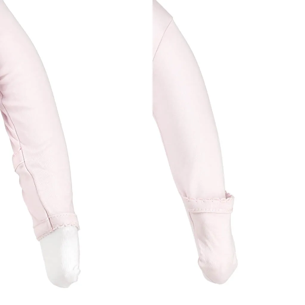 Basic Footie Solid Pink