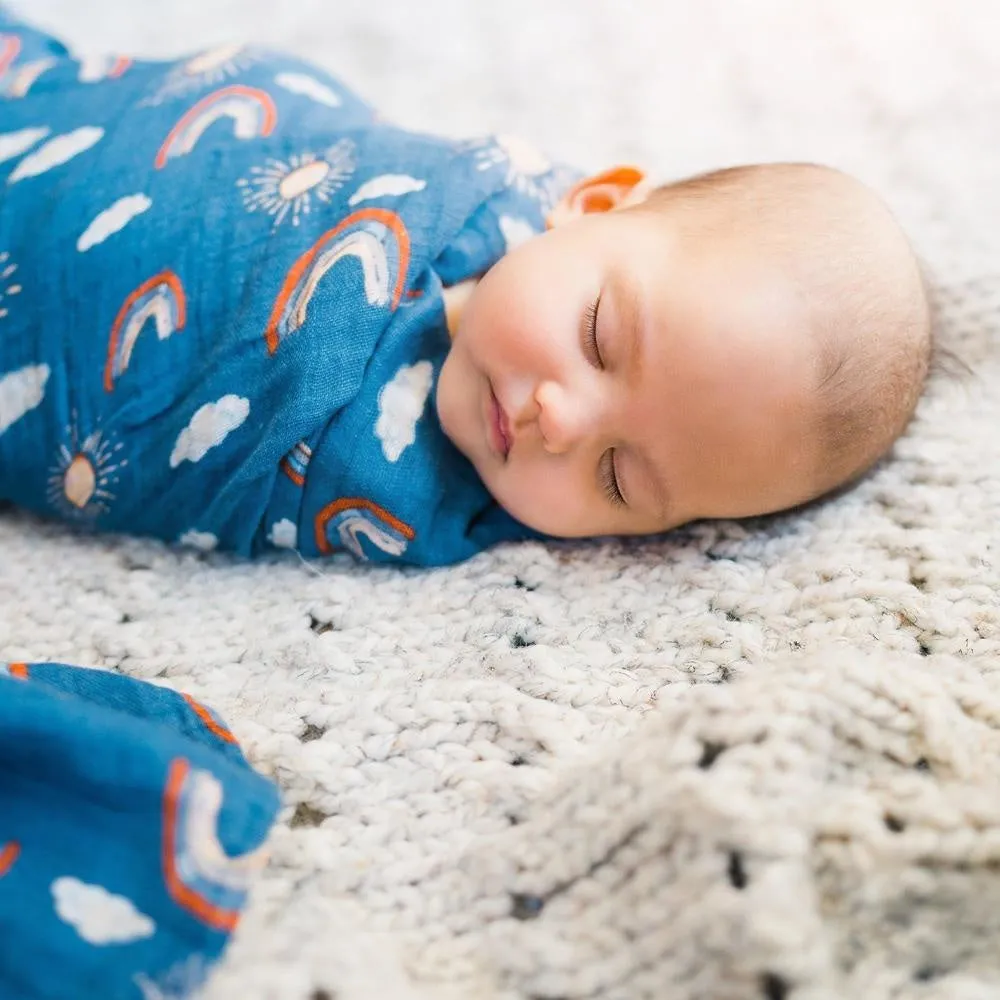 Bebe Au Lait Classic Muslin Swaddle Blanket Set