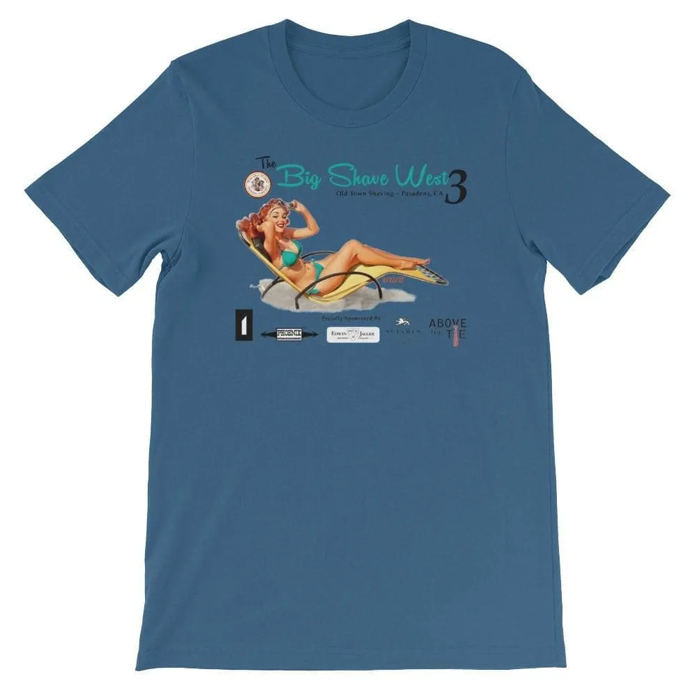 Big Shave West 3 - Unisex short sleeve t-shirt