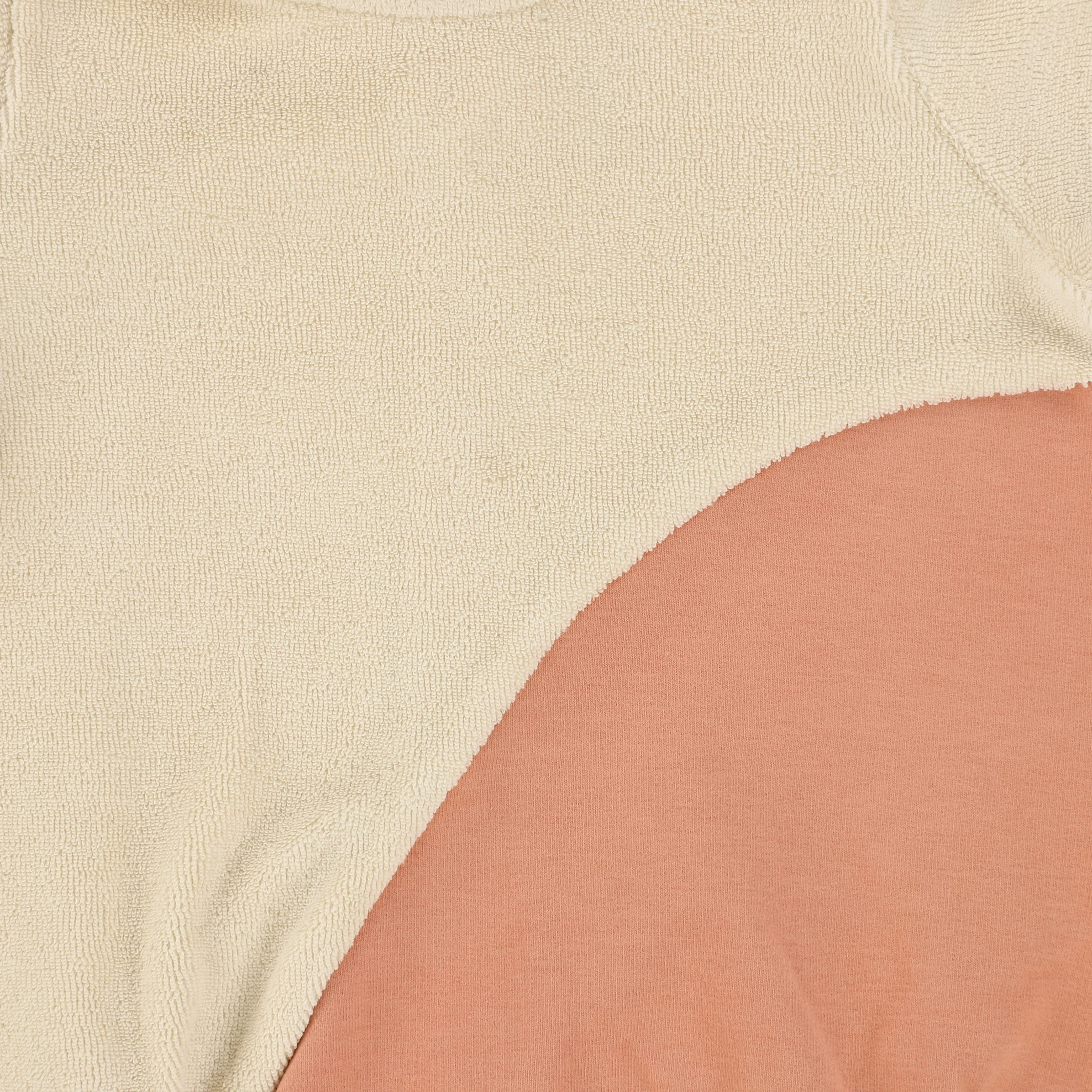 BONNIE AND THE GANG CORAL/CREAM ROMPER [Final Sale]
