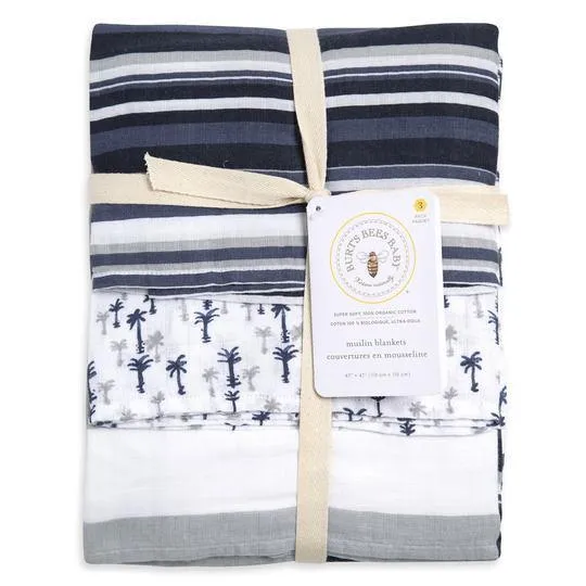 Burt's Bees Baby Woven Muslin Blanket