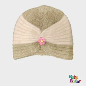 Children's Woolen Hats Winter Fashion and Warmth Baby Knitted Caps Sticky Diamond Combination Baby Boys Girls Hat The Arab cap