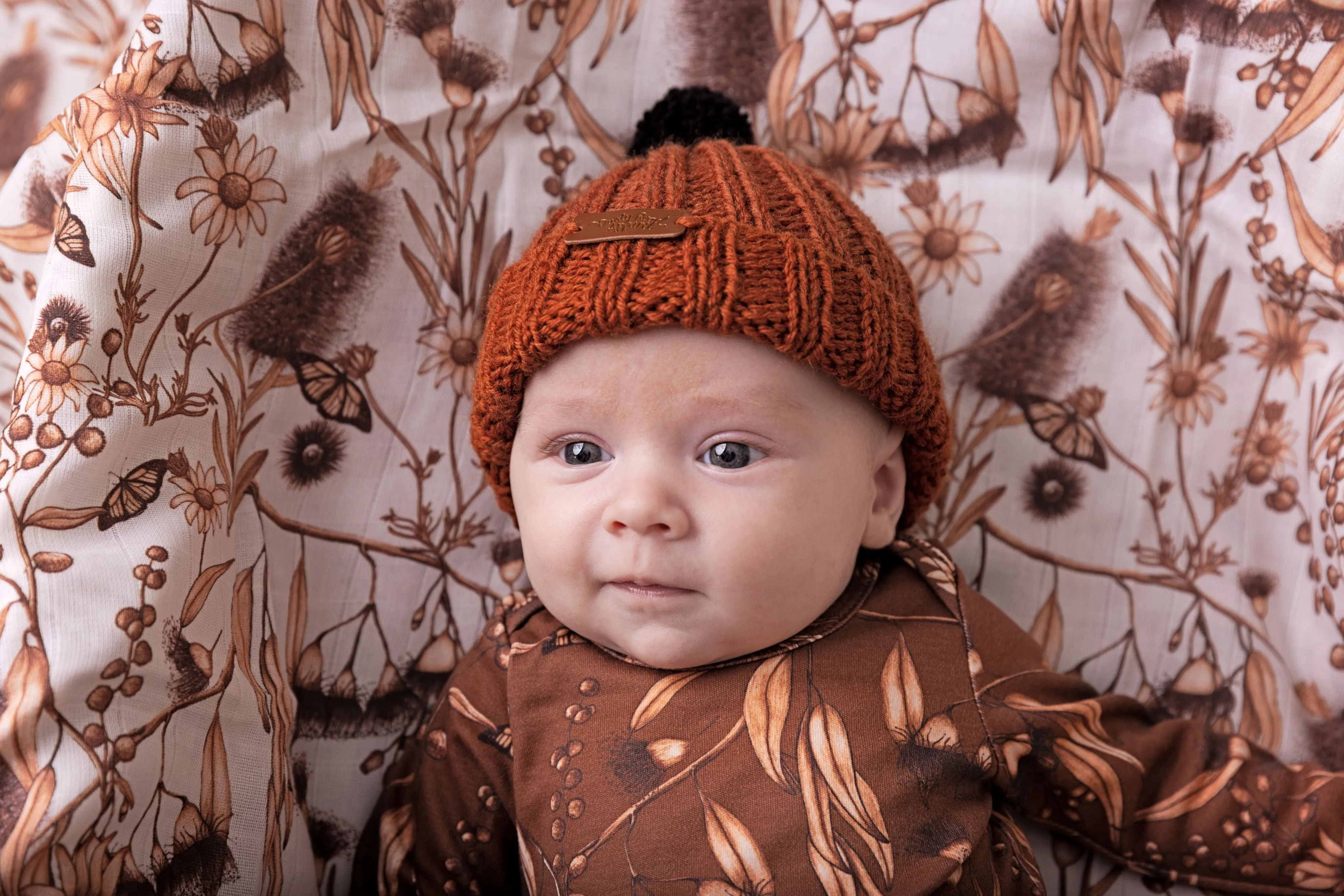 Choc Brown | Merino Wool Beanie | Size 000 - 5