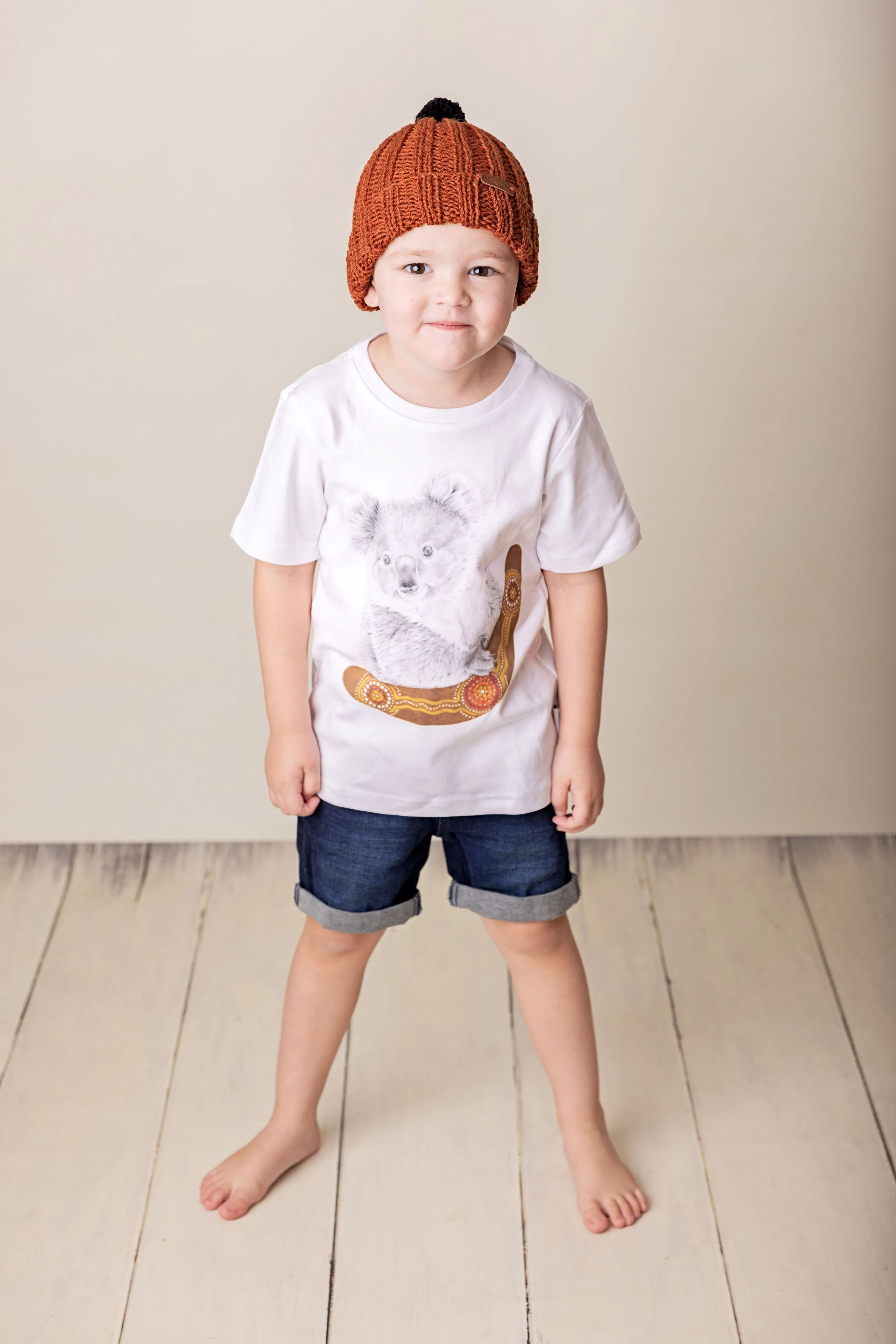 Choc Brown | Merino Wool Beanie | Size 000 - 5