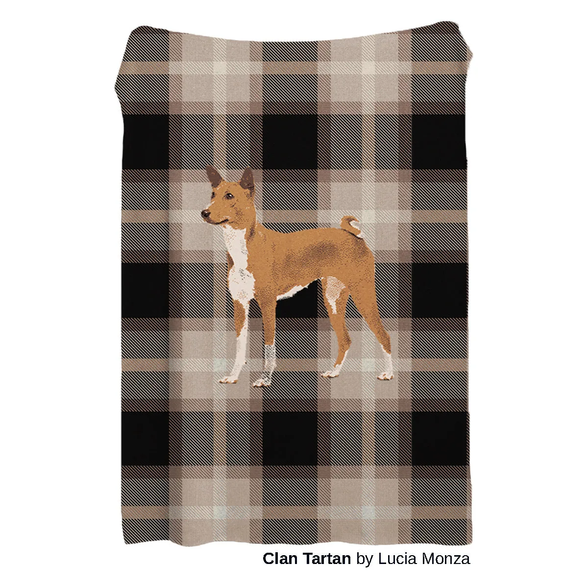 Custom Plaid Knitted Blankets