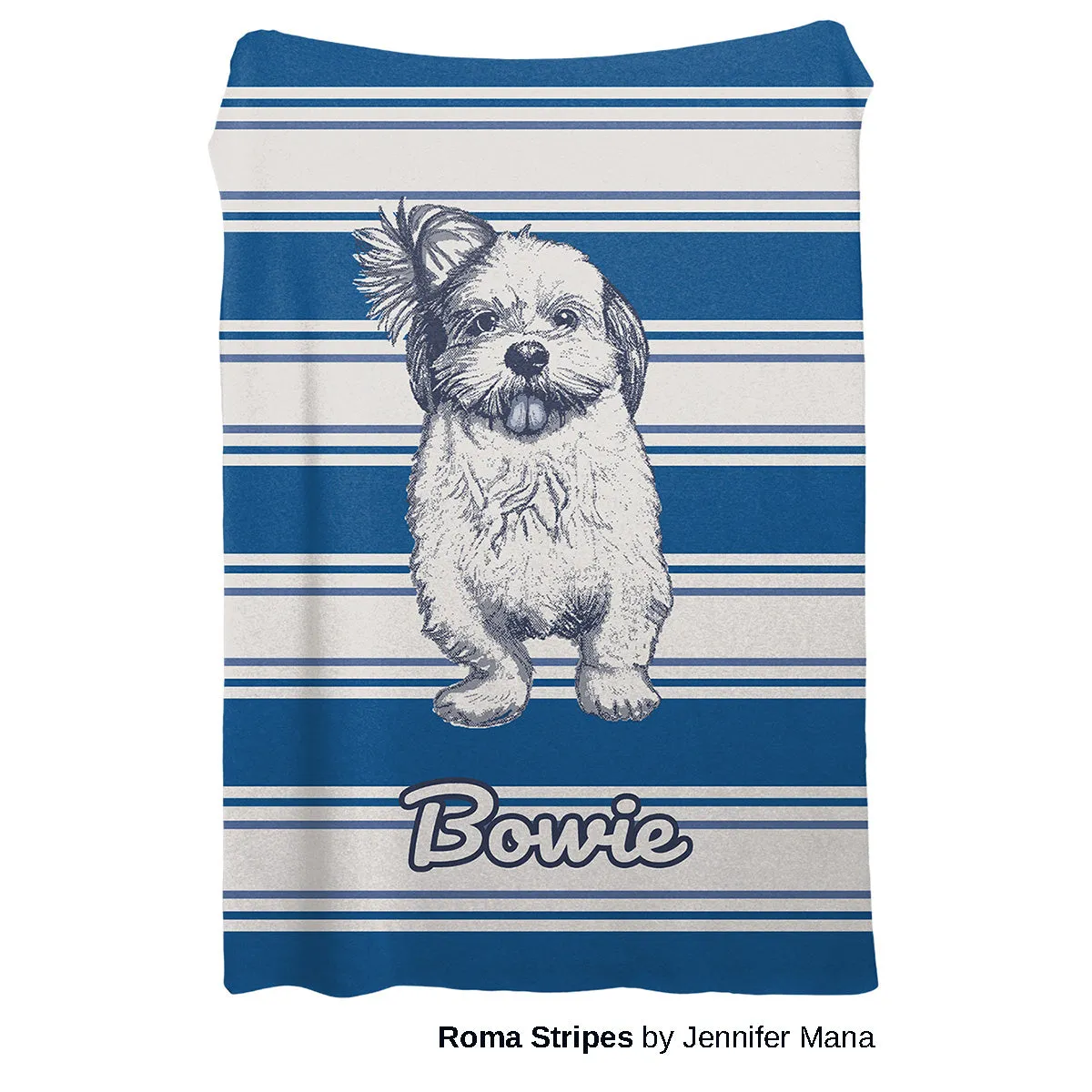 Custom Stripes Knitted Blankets