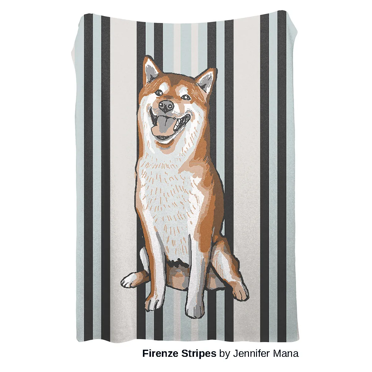 Custom Stripes Knitted Blankets