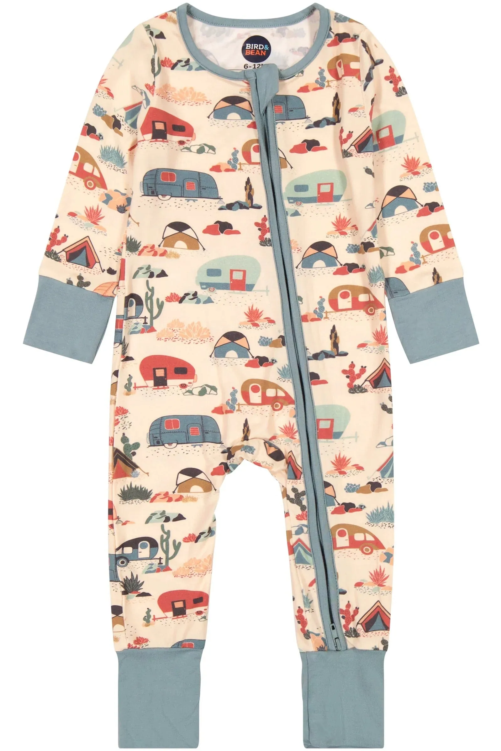 Desert Adventure Footless Zip Romper
