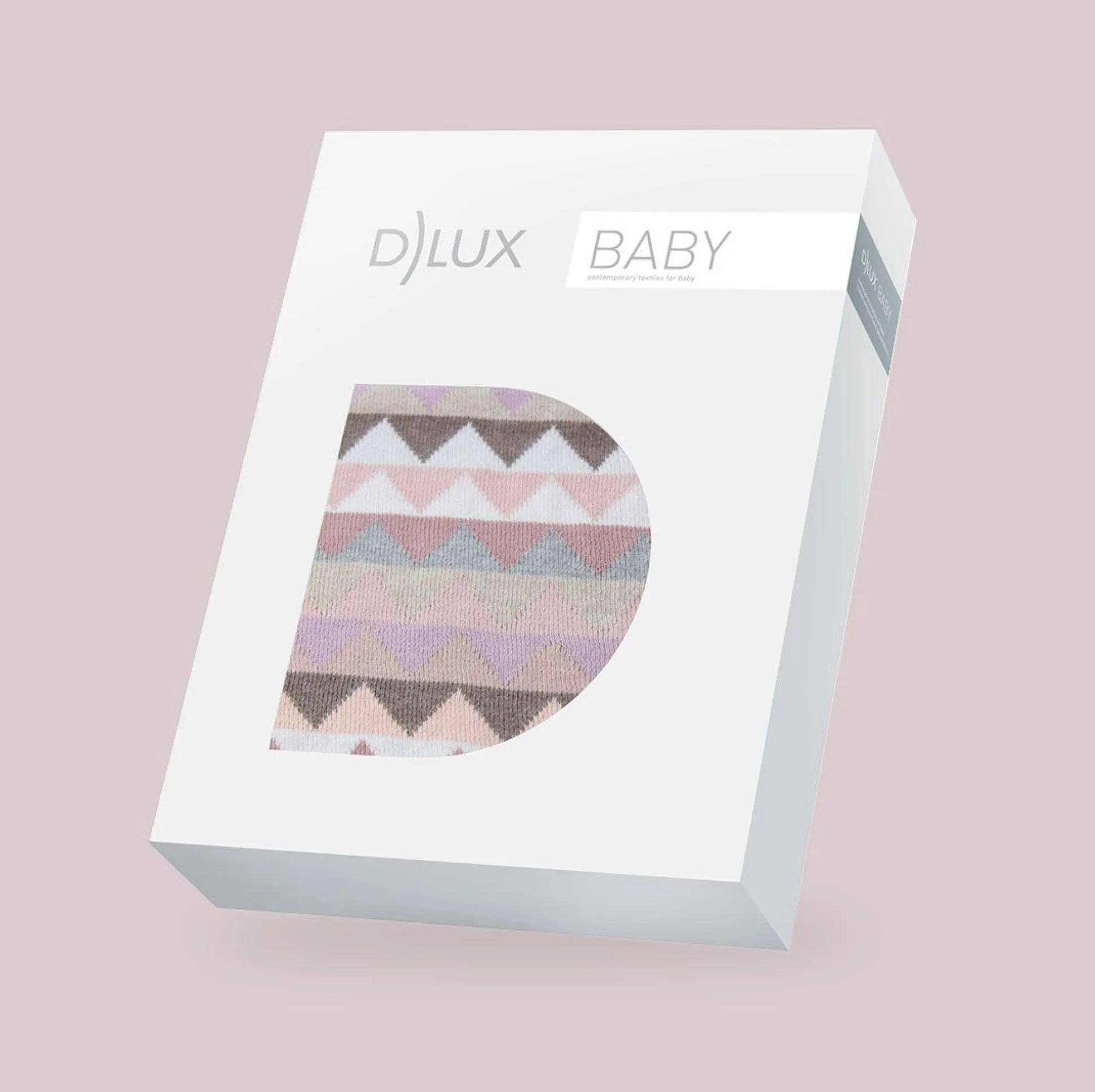 DLux Archie Triangles Baby Blanket