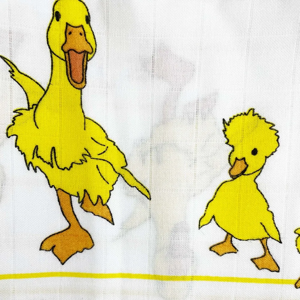 Duck Design Muslin Swaddle Wrap