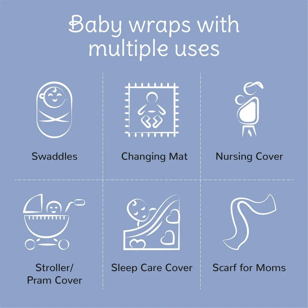 Duck Design Muslin Swaddle Wrap