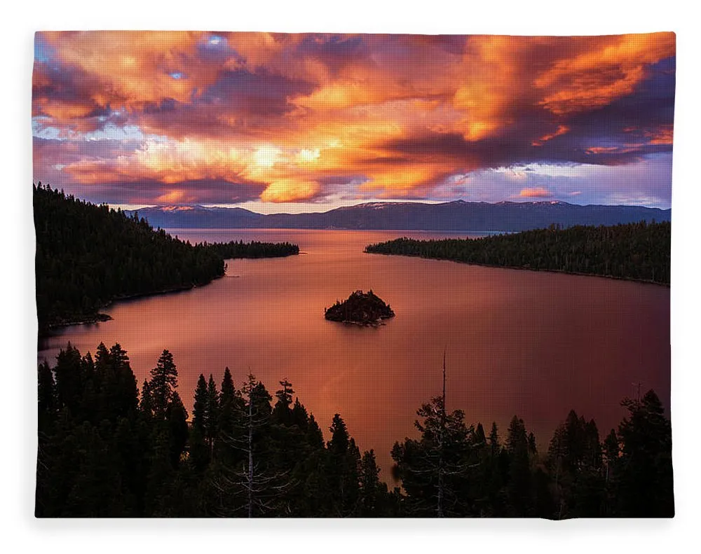 Emerald Bay Fire - Blanket