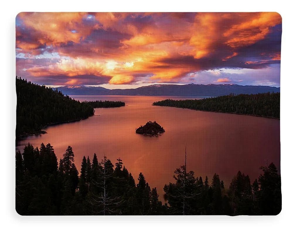 Emerald Bay Fire - Blanket