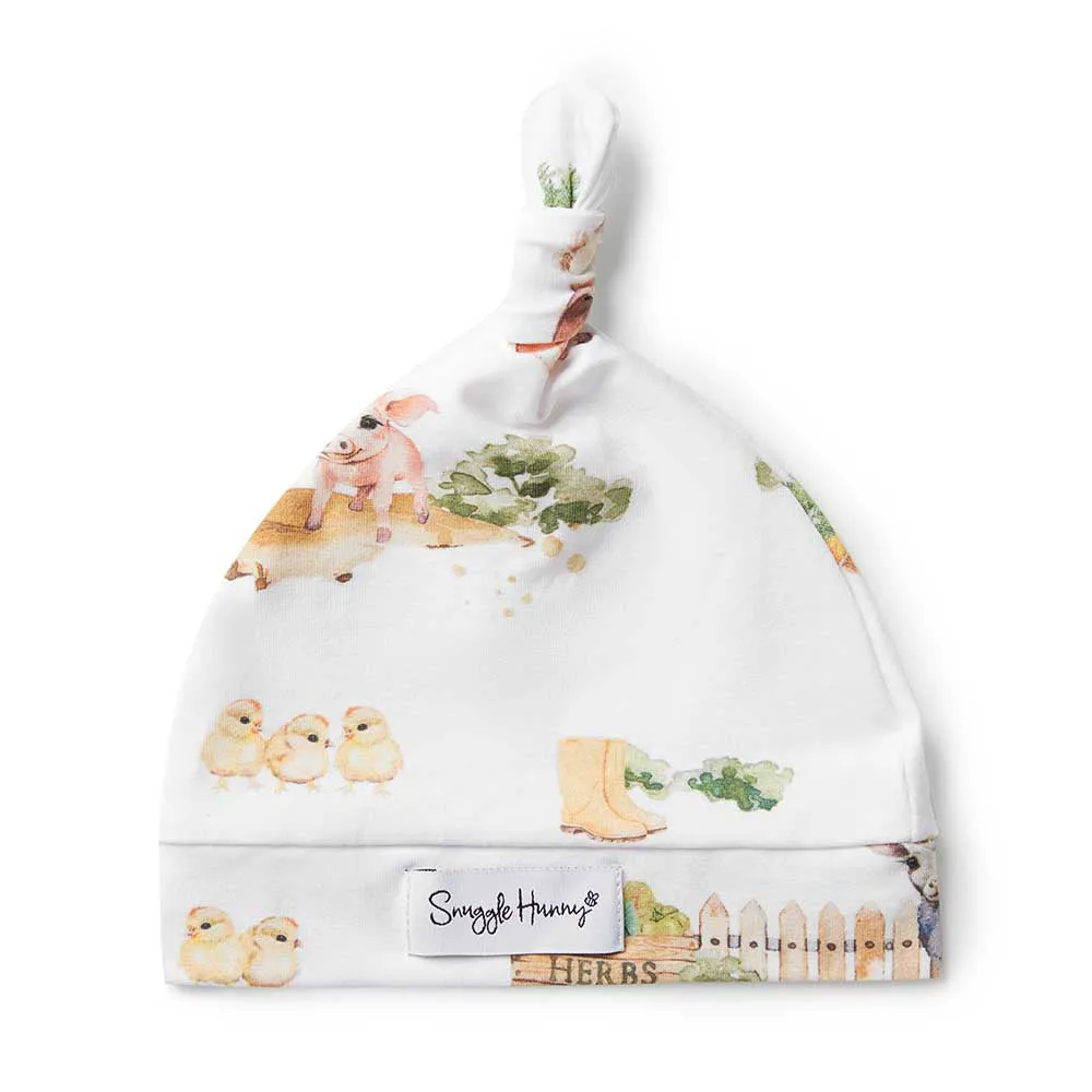 Farm Organic Knotted Beanie