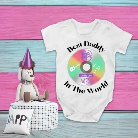 Fathers Day "Top Of The Pops"  Baby Body Suit, Baby Grow.