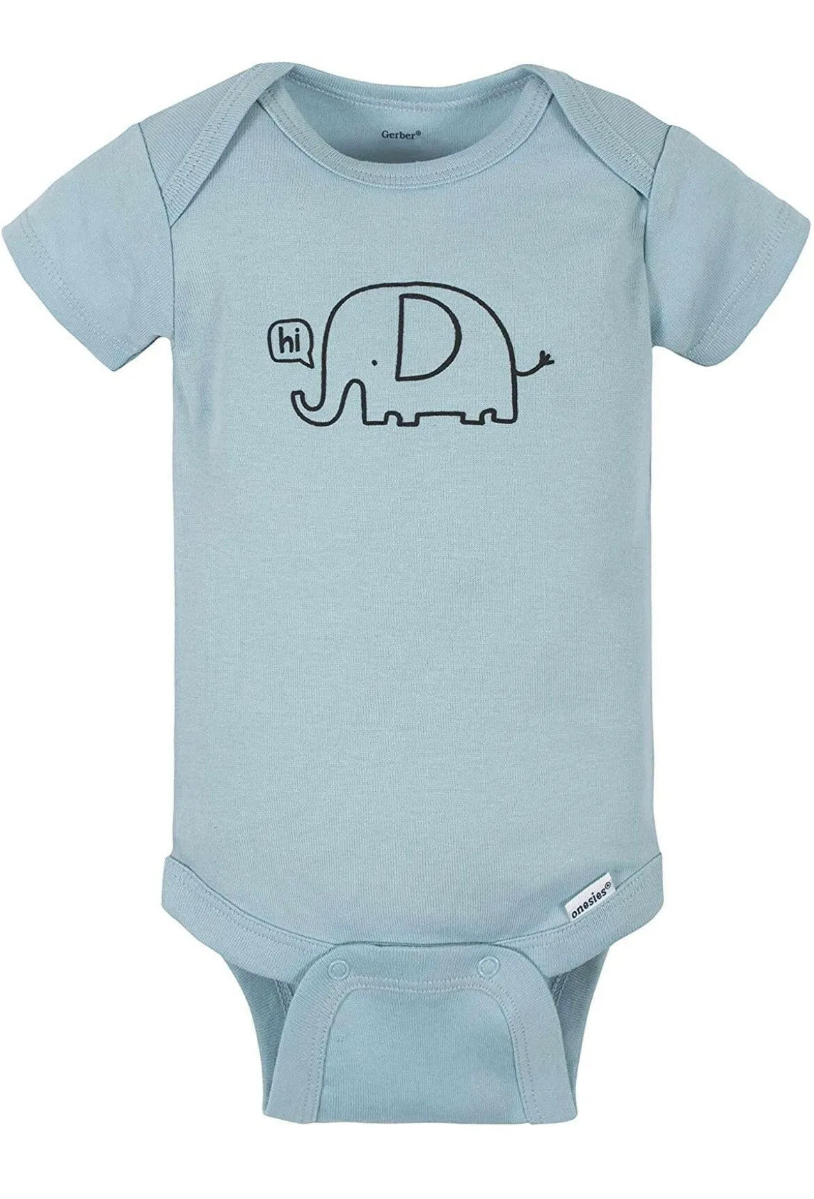 Gerber unisex-baby 8-pack Short Sleeve Onesies Bodysuits